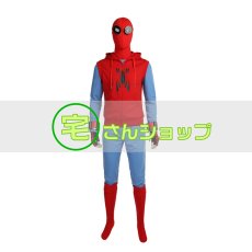 画像6: 2017映画  スパイダーマン:ホームカミング Spider Man ピーター・パーカー   コスプレ衣装  バラ売り可 (6)