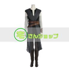 画像2: 映画 スター・ウォーズ/最後のジェダイ レイ 靴付き コスプレ衣装 バラ売り可 (2)