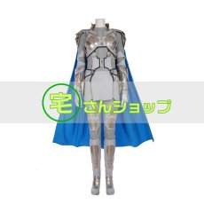 画像2: マイティ・ソー/バトルロイヤル ヴァルキリー 女戦士 靴付き コスプレ衣装 バラ売り可 (2)