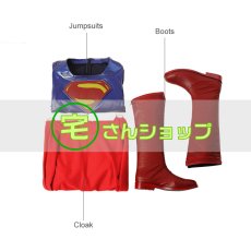 画像11: 2017映画 Justice League ジャスティス・リーグ  スーパーマン Superman  靴付き コスプレ衣装 バラ売り可 (11)