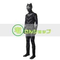 画像3: 2018映画 ブラックパンサー Black Panther ティチャラ  靴付き マスク付き コスプレ衣装 バラ売り可 (3)