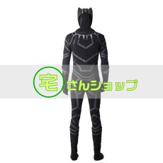 画像4: 2018映画 ブラックパンサー Black Panther ティチャラ  靴付き マスク付き コスプレ衣装 バラ売り可 (4)