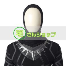 画像5: 2018映画 ブラックパンサー Black Panther ティチャラ  靴付き マスク付き コスプレ衣装 バラ売り可 (5)