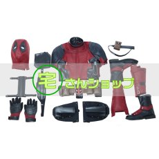 画像14: デッドプール2 Deadpool 2 ウェイド ウィルソン   コスプレ衣装 コスプレ靴　武器無し バラ売り可 (14)