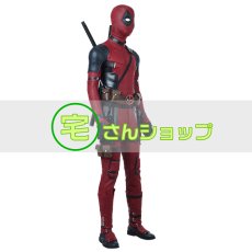 画像2: デッドプール2 Deadpool 2 ウェイド ウィルソン   コスプレ衣装 コスプレ靴　武器無し バラ売り可 (2)