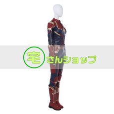 画像2: アベンジャーズ4 キャロル・ダンバース  キャプテン・マーベル コスプレ衣装 コスプレ靴 バラ売り可 (2)