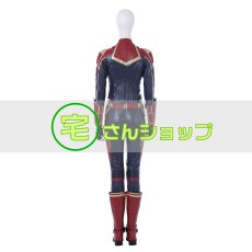 画像4: アベンジャーズ4 キャロル・ダンバース  キャプテン・マーベル コスプレ衣装 コスプレ靴 バラ売り可 (4)