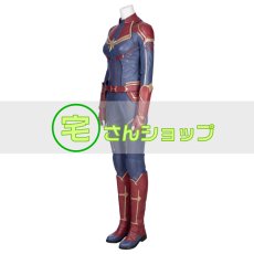 画像3: アベンジャーズ4 キャロル・ダンバース  キャプテン・マーベル コスプレ衣装 コスプレ靴 バラ売り可 (3)