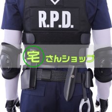 画像10: BIOHAZARD2 バイオハザード RE:2  レオン・S・ケネディ コスプレ衣装 コスプレ靴 バラ売り可 (10)