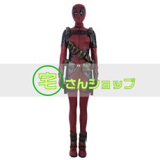 画像1: Lady Deadpool   レディ・デッドプール  Wanda Wilson ワンダ・ウィルソン   コスプレ衣装 コスプレ靴 バラ売り可 (1)