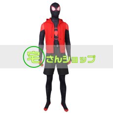 画像5: スパイダーマン: スパイダーバース Spider-Man: Into the Spider-Verse マイルズ マイルス・モラレス コスプレ衣装 バラ売り可 (5)