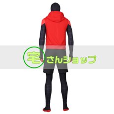 画像6: スパイダーマン: スパイダーバース Spider-Man: Into the Spider-Verse マイルズ マイルス・モラレス コスプレ衣装 バラ売り可 (6)