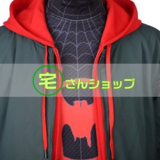 画像9: スパイダーマン: スパイダーバース Spider-Man: Into the Spider-Verse マイルズ マイルス・モラレス コスプレ衣装 バラ売り可 (9)