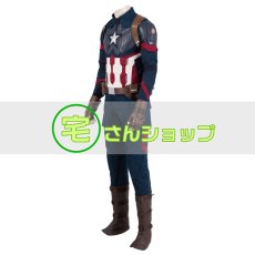 画像3: アベンジャーズ4 エンドゲーム  キャプテン・アメリカ スティーブ・ロジャース コスプレ衣装 コスチューム   (3)