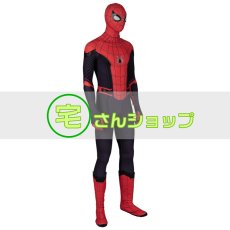 画像2:  2019映画  Spider-Man 2　スパイダーマン ファーフロムホーム ピーターパーカー   コスプレ衣装  コスプレ靴　ブーツ付き　バラ売り可 (2)