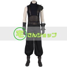 画像1: ファイナルファンタジーVII FFVII FF7  クラウド ストライフ コスプレ衣装 コスプレ靴　ブーツ   バラ売り可 (1)