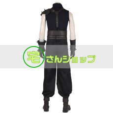 画像4: ファイナルファンタジーVII FFVII FF7  クラウド ストライフ コスプレ衣装 コスプレ靴　ブーツ   バラ売り可 (4)