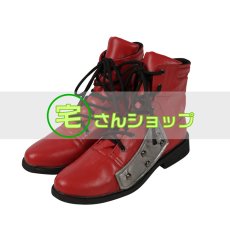 画像13: FF7 ファイナルファンタジーVII ティファ ロックハート Tifa 風 コスプレ衣装  ブーツ付き　コスプレ靴  バラ売り可 (13)