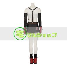 画像4: FF7 ファイナルファンタジーVII ティファ ロックハート Tifa 風 コスプレ衣装  ブーツ付き　コスプレ靴  バラ売り可 (4)