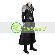 画像2: FF7 ファイナルファンタジーVII セフィロス Sephiroth 風 コスプレ衣装  ブーツ付き　コスプレ靴  バラ売り可 (2)