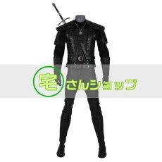 画像1: The Witcher  ウィッチャー   リヴィアのゲラルト  コスプレ衣装 コスプレ靴 　ネックレス　バラ売り可【剣無し】 (1)