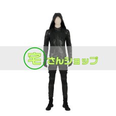 画像1: Arrow アロー シーズン8 オリバー クイーン 風 Oliver Queen  コスプレ衣装  ブーツ付き　コスプレ靴  バラ売り可 (1)