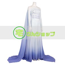 画像2: Frozen II アナと雪の女王2  アナ雪   エルサ Elsa コスチューム コスプレ衣装  (2)