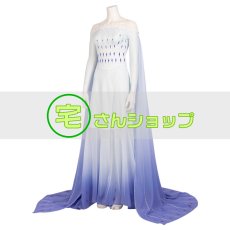 画像3: Frozen II アナと雪の女王2  アナ雪   エルサ Elsa コスチューム コスプレ衣装  (3)