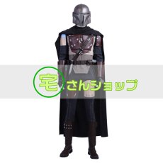 画像1: マンダロリアン  The Mandalorian    2019海外ドラマ    ヘルメット付き  靴付き コスチューム　コスプレ衣装　コスプレ靴　 バラ売り可 (1)