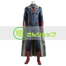 画像1: ヴィジョン 風 ワンダヴィジョン WandaVision 2020ドラマ コスチューム コスプレ衣装 コスプレ靴 ブーツ付き マスク付き バラ売り可 (1)