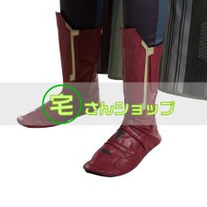 画像10: ヴィジョン 風 ワンダヴィジョン WandaVision 2020ドラマ コスチューム コスプレ衣装 コスプレ靴 ブーツ付き マスク付き バラ売り可 (10)
