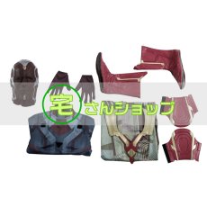 画像12: ヴィジョン 風 ワンダヴィジョン WandaVision 2020ドラマ コスチューム コスプレ衣装 コスプレ靴 ブーツ付き マスク付き バラ売り可 (12)
