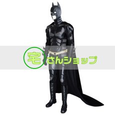 画像3: バットマン  ブルース・ウェイン   ダークナイト   Batman  2008映画  マスク付き　コスチューム コスプレ衣装 コスプレ靴 バラ売り可 (3)