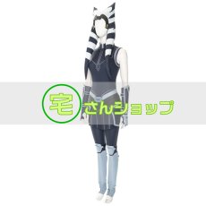 画像3: アソーカ・タノ    AHSOKA TANO  Star Wars スター・ウォーズ  クローン・ウォーズ  コスチューム  コスプレ衣装  バラ売り可 (3)