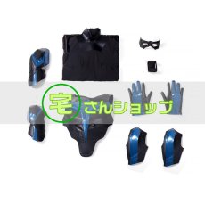 画像9: Titans タイタンズ  ナイトウィング Nightwing  風  コスチューム　コスプレ衣装 コスプレ靴  ブーツ付き  バラ売り可 (9)