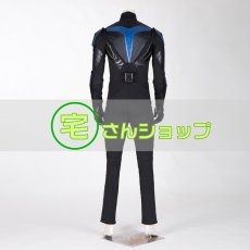 画像3: Titans タイタンズ  ナイトウィング Nightwing  風  コスチューム　コスプレ衣装 コスプレ靴  ブーツ付き  バラ売り可 (3)