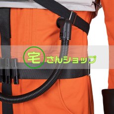 画像10: 【ヘルメット無し】 スター・ウォーズ  Star Wars：スコードロン  エースパイロット　風　コスチューム　靴付き　コスプレ衣装 　コスプレ靴　 バラ売り可 (10)