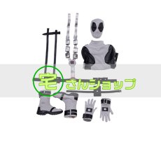 画像13: 【武器無し】デッドプール  Xフォース Deadpool  X-FORCE ウェイド ウィルソン  風   コスプレ衣装 コスプレ靴  ブーツ付き  バラ売り可 (13)