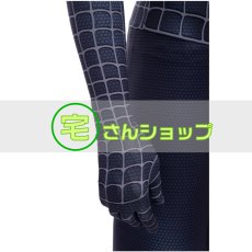 画像9: 映画  Spider-Man 3　スパイダーマン  ブラック スパイダーマン  ピーターパーカー   コスチューム　コスプレ衣装  コスプレ靴　ブーツ付き　バラ売り可 (9)