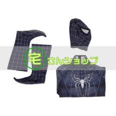 画像12: 映画  Spider-Man 3　スパイダーマン  ブラック スパイダーマン  ピーターパーカー   コスチューム　コスプレ衣装  コスプレ靴　ブーツ付き　バラ売り可 (12)