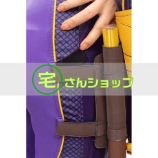 画像9: バットマン ゴッサム ナイツ バットガール Batgirl 風  コスプレ衣装 コスチューム オーダーメイド コスプレ靴 ブーツ付き バラ売り可 (9)