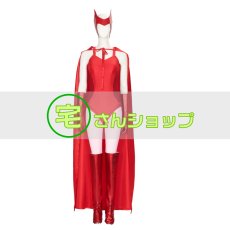 画像1: ワンダ   風  ワンダヴィジョン  WandaVision 　2021ドラマ　コスチューム  コスプレ衣装  バラ売り可 (1)