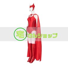 画像3: ワンダ   風  ワンダヴィジョン  WandaVision 　2021ドラマ　コスチューム  コスプレ衣装  バラ売り可 (3)