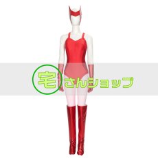 画像5: ワンダ   風  ワンダヴィジョン  WandaVision 　2021ドラマ　コスチューム  コスプレ衣装  バラ売り可 (5)