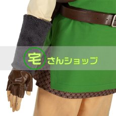 画像5: ゼルダの伝説 スカイウォードソード リンク   風   コスプレ衣装 コスプレ靴  ブーツ付き  バラ売り可 (5)