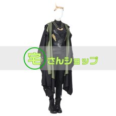 画像2: ロキ Loki 風 2021ドラマ レディロキ シルヴィ 風  コスチューム　コスプレ衣装 コスプレ靴  ブーツ付き  バラ売り可 オーダーメイド (2)