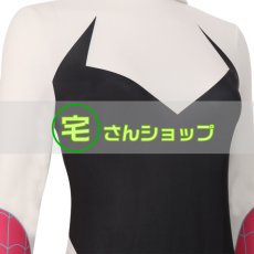 画像6: スパイダーマン:アクロス・ザ・スパイダーバース  グウェン・ステイシー 風  コスチューム　コスプレ衣装  バラ売り可 (6)