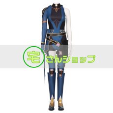 画像1: VALORANT ヴァロラント Reyna レイナ 風  コスチューム コスプレ衣装 コスプレ靴  ブーツ付き  バラ売り可 オーダーメイド (1)