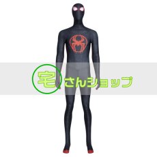 画像1: スパイダーマン：アクロス・ザ・スパイダーバース  マイルズ マイルス・モラレス  風  コスチューム コスプレ衣装  バラ売り可 (1)