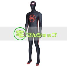 画像3: スパイダーマン：アクロス・ザ・スパイダーバース  マイルズ マイルス・モラレス  風  コスチューム コスプレ衣装  バラ売り可 (3)